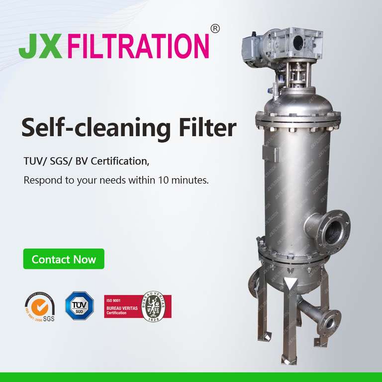 Automatic Self-cleaning Filter