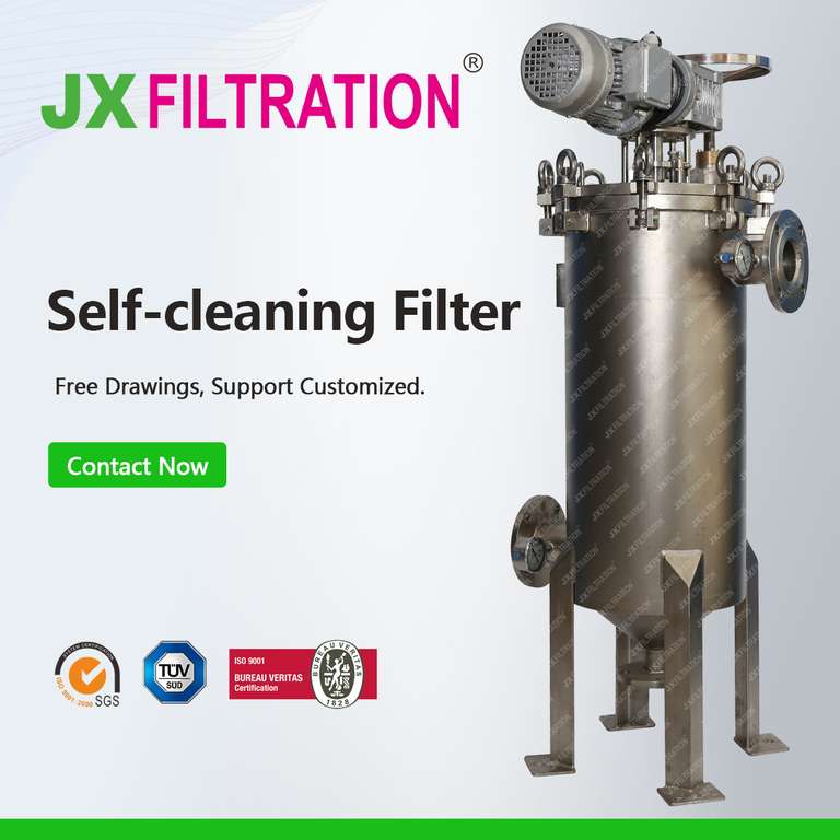 Brush Self Cleaning Filter