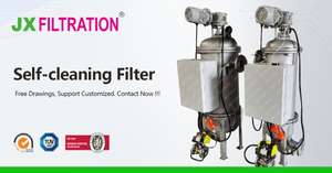 Brush Self Cleaning Filter